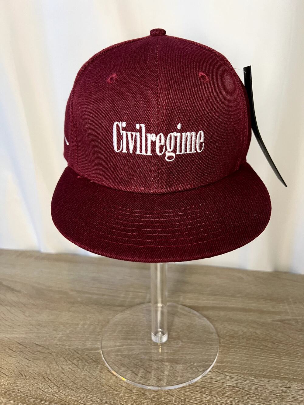Civil Regime Roses From Concrete Fitted Hat NWT (B50201)